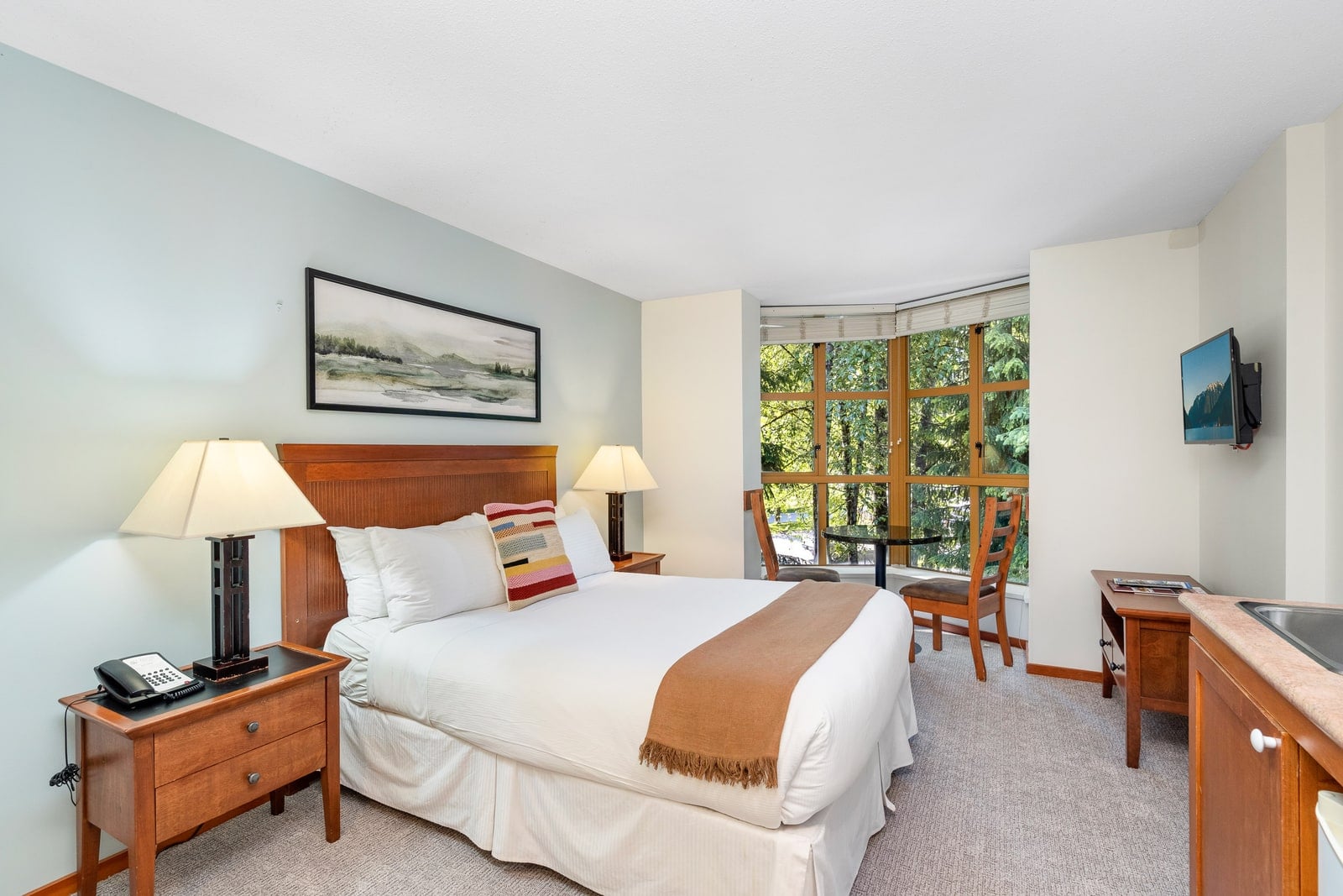 Forest View Cascade Rooms — Cascade Lodge Whistler